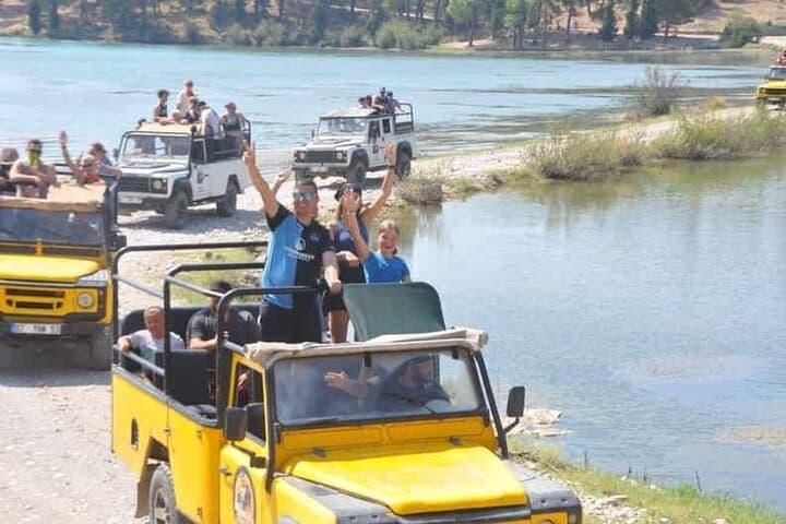 Green Lake Jeep Safari and Boat Tour from Side: Manavgat Waterfall & Village Visit photo 2