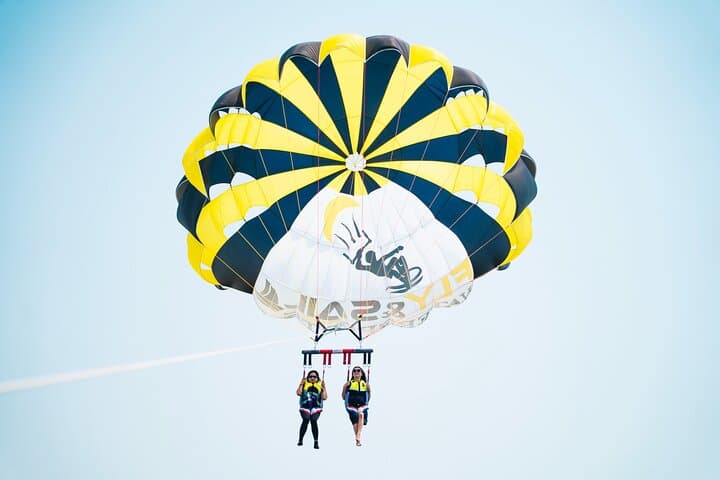 Parasailing Over Dubai: JBR Beach & Palm Jumeirah Sky Adventure photo 3
