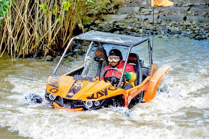 Extreme Buggy Adventure in Puerto Plata Fields: Off-Road Buggies, Rivers & Mountain Views