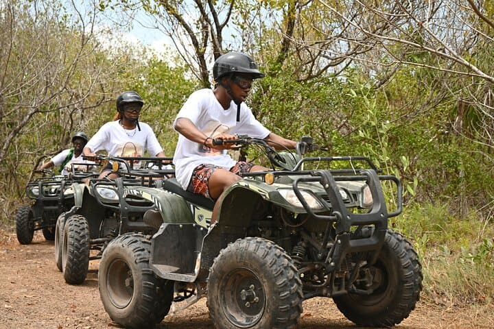Drive and Glide: Airboat & ATV Jungle Adventure from Cancun to Isla Blanca photo 5