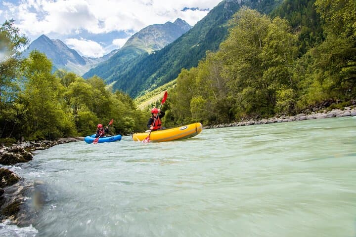 Whitewater Kayak Tour on the Ötztaler Ache — Guided Kayaking in Tyrol