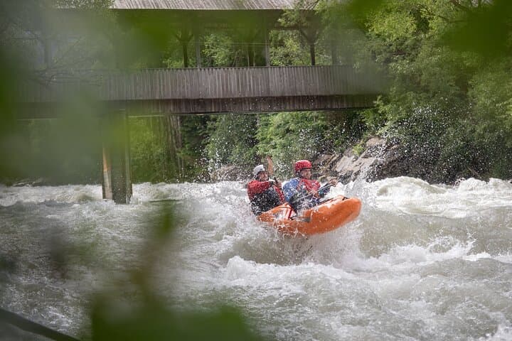 Tandem Kayak Imster Gorge: Whitewater Run from Oetz with Pro Guide photo 2
