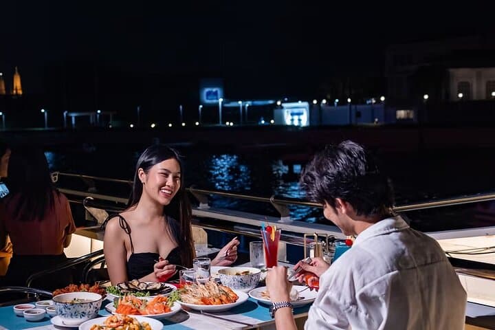 Bangkok Riverside Dinner Cruise: Buffet, Live Music & Chao Phraya Night Views photo 3
