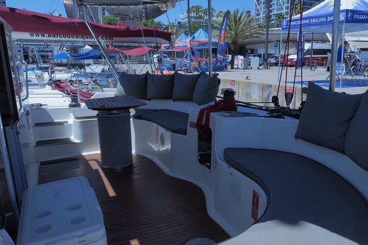 Barcelona Catamaran Cruise: 90-Minute Shared Sail with Swimming and Paddleboarding photo 3