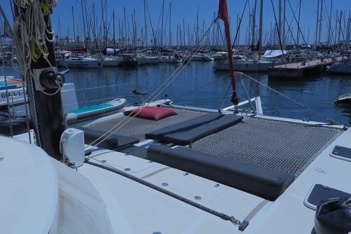 Barcelona Catamaran Cruise: 90-Minute Shared Sail with Swimming and Paddleboarding photo 5