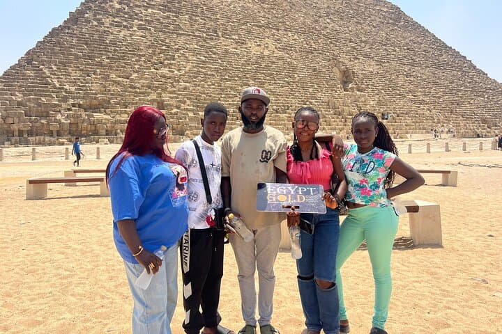 Giza Pyramids & Sphinx Half-Day Tour: Camel Ride, Lunch & Inside Pyramid photo 5