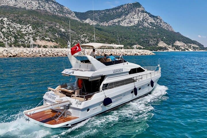 Antalya Private Yacht Tour: Düden Waterfall, Sıçan Island & Suluada Escape photo 6