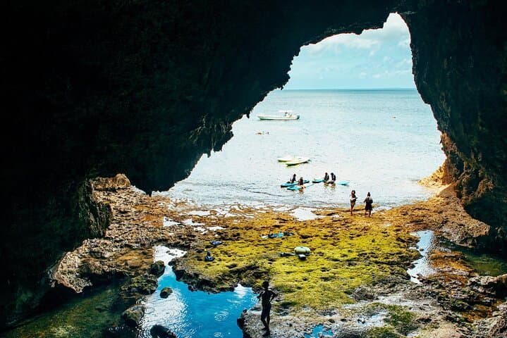 Kayak to Okinawa's Blue Cave and Snorkel with Tropical Fish