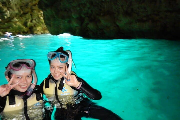 Kayak to Okinawa's Blue Cave and Snorkel with Tropical Fish photo 2