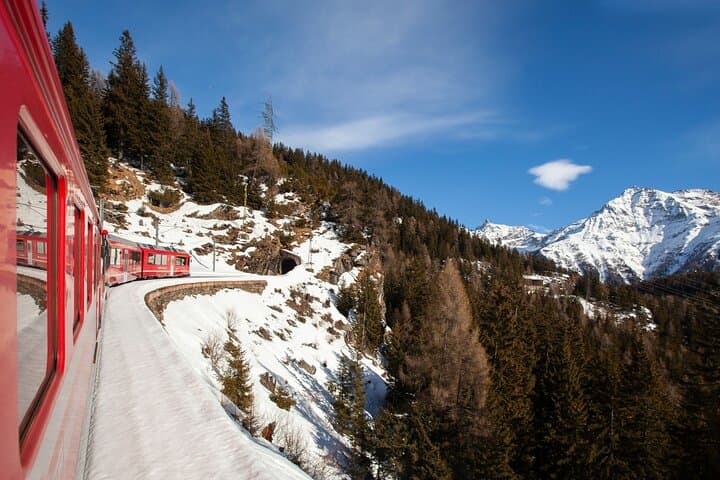 Bernina Express Day Trip from Milan: St. Moritz, Bernina Pass & Morteratsch Glacier photo 5
