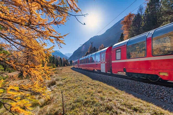Bernina Express Day Trip from Milan: St. Moritz, Bernina Pass & Morteratsch Glacier photo 6