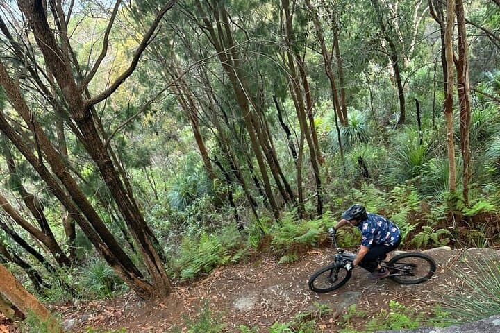 Blue Mountains electric mountain bike tour — Katoomba to Glenbrook via Oaks Fire Trail photo 3