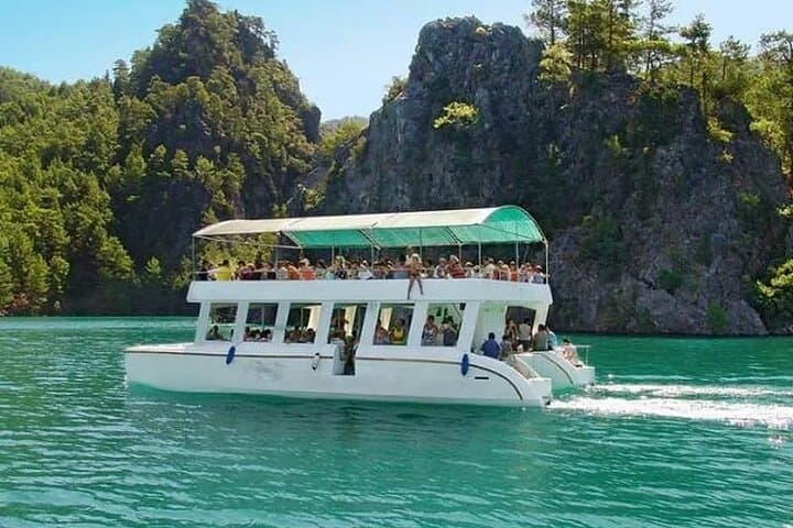 Hidden Paradise and Waterfalls Day Trip from Side — Swim, Lunch & Green Lake Boat photo 4