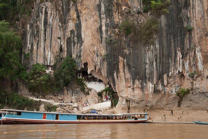 Pak Ou Caves & Kuang Si Falls Day Tour from Luang Prabang: Mekong Cruise, Buddha Caves & Hmong Village photo 3