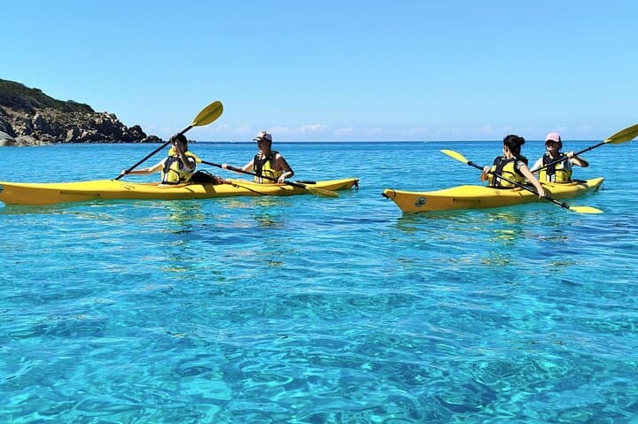 Chia Kayak to Tuerredda: Paddle Turquoise Coves and Sea Caves