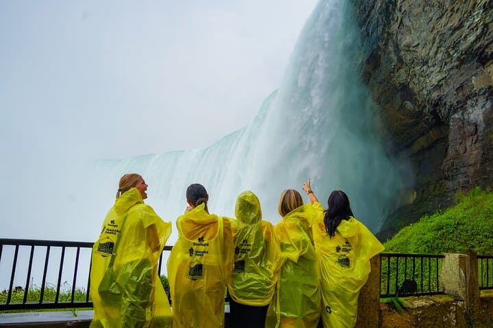 Niagara Falls Day Tour from Toronto: Skylon Tower, Journey Behind the Falls & Boat Cruise