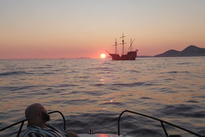 Dubrovnik Elaphiti Islands Private Boat Tour: Blue Cave, Šunj Beach & Sunset Cruise photo 3