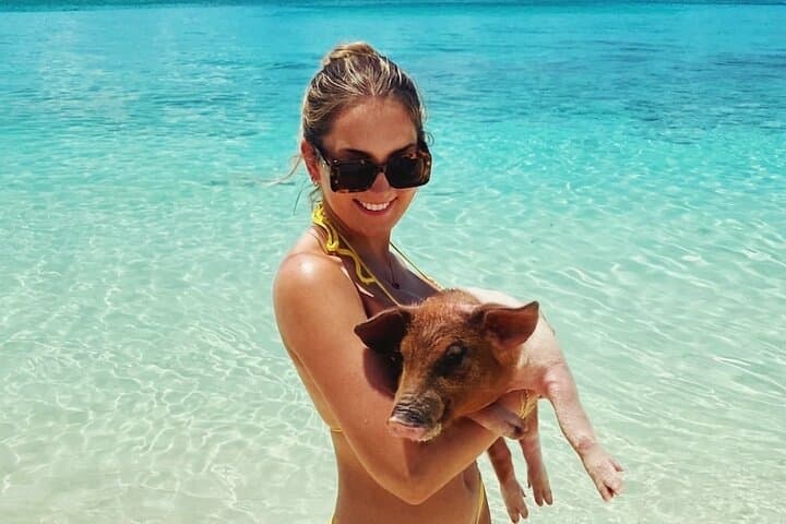 Swim with the Pigs on Rose Island — Private Beach Club Escape from Nassau photo 4