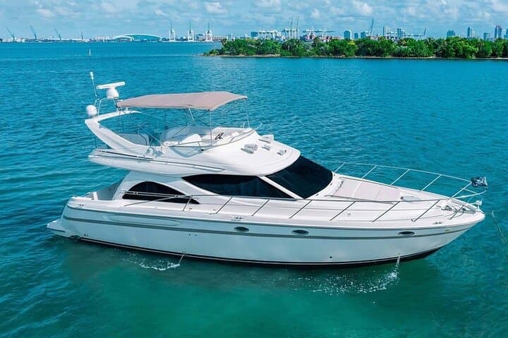 Miami Beach Private Yacht Cruise: Biscayne Bay Charters & Sandbar Trips photo 3