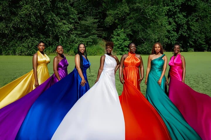 Dream Flying Dress Group Photoshoot in New York City photo 1