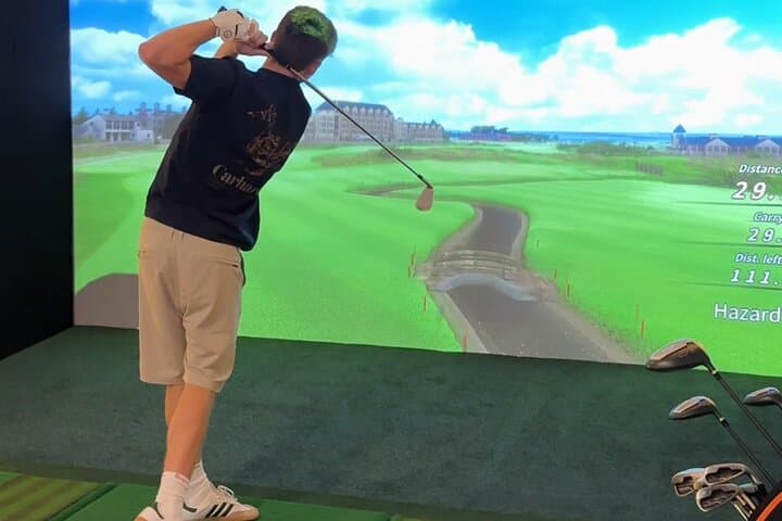 Private 2‑Hour Virtual Golf at The Bunker BVI — Tortola Simulator Experience