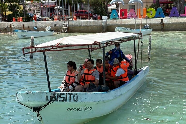 Private Dolphin Watching & Sandbank Tour from Isla Aguada, Campeche photo 5