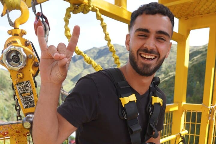 Double Adrenaline Bungee & Slingshot Combo near Cusco — 128m Free Fall and 130m Launch photo 6
