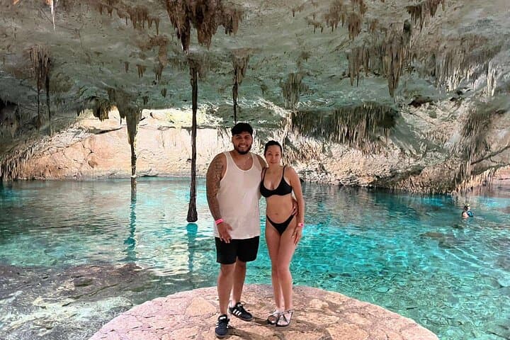 Akumal Cenote & Turtle Snorkel Private Tour — Swim Cenotes and Sea Turtles photo 3
