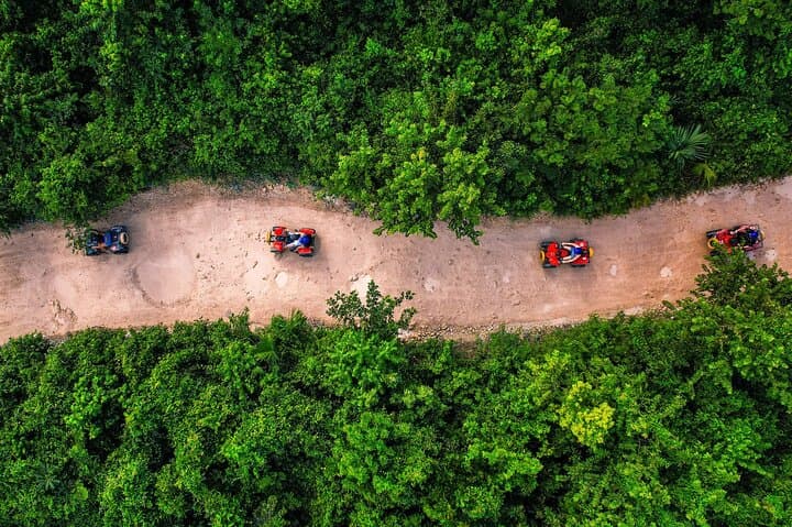 Half-Day Cancun ATV Adventure with Ziplines and Cenote Swim photo 6