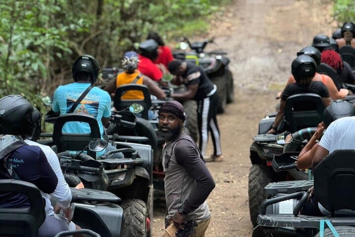 Montego Bay Triple-Threat: ATV, Horse Swim & Bamboo Raft Adventure