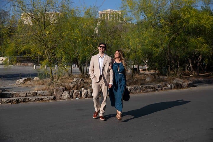 Athens Old City Private Photoshoot — 3-Hour Walk-and-Pose Through Plaka, Areopagus & Acropolis Views photo 6