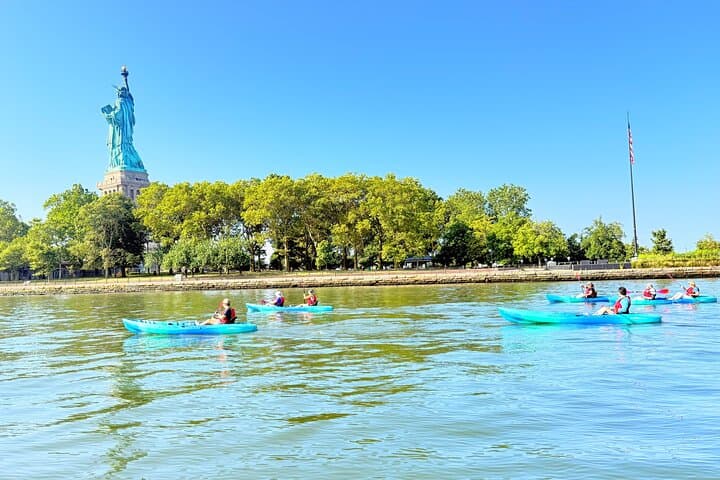 Paddle Beneath the Icon: Kayak Adventure Near Lady Liberty photo 6