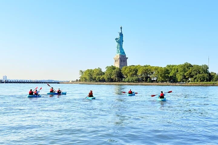 Paddle Beneath the Icon: Kayak Adventure Near Lady Liberty photo 5