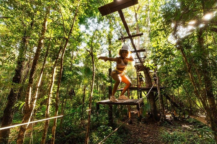 Half-Day Cancun Horseback Riding, Zipline, ATV & Cenote Adventure photo 5