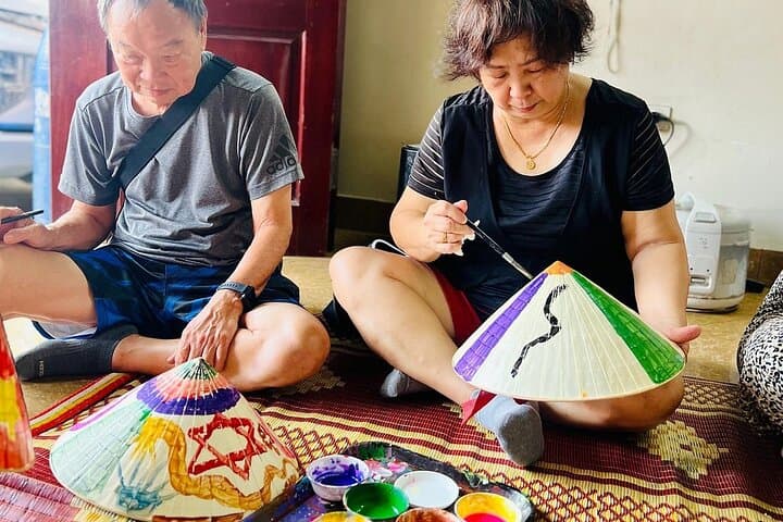 Hanoi Cultural Day Trip: Incense Village, Conical Hat Making & Lacquerware photo 2
