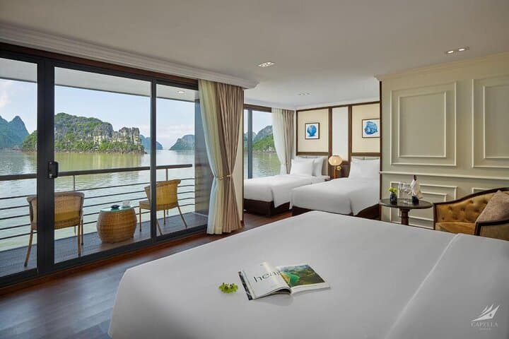 Capella Luxury Cruise: 2-Day Halong & Lan Ha Bay Overnight Experience photo 2