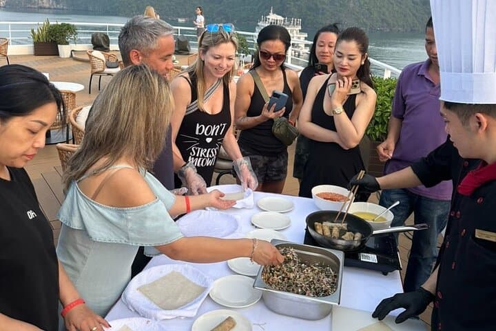 Luxury 2-Day Halong Bay Cruise with Pool, Kayaking & Local Lunch photo 4
