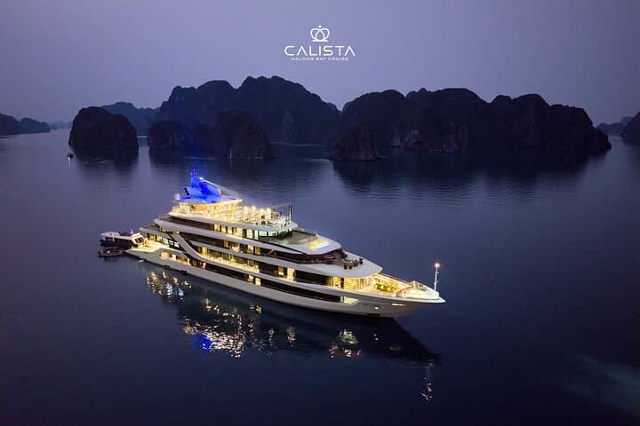 Calista Luxury Halong Bay Cruise: 2-Day Pool, Kayaking & Cave Exploration from Hanoi photo 1