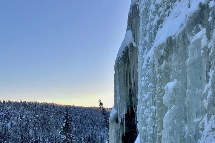 Korouoma Canyon Winter Hike: Explore Lapland's Icefalls from Rovaniemi photo 2