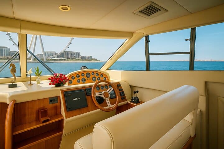 Private Dubai Celebration Yacht Cruise: Palm Jumeirah & Burj Al Arab Views photo 6