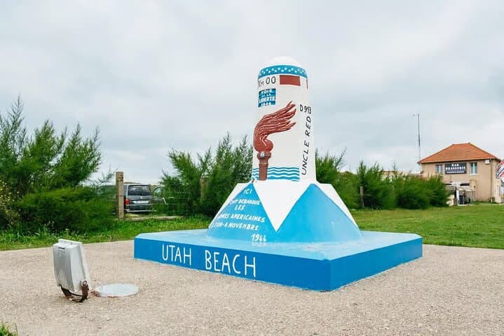D-Day Beaches Day Trip from Paris — Utah Beach, Pointe du Hoc & American Cemetery photo 5