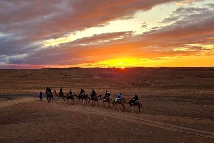 Agafay Desert Quad Bike, Sunset Camel Ride & Dinner Show from Marrakesh photo 2