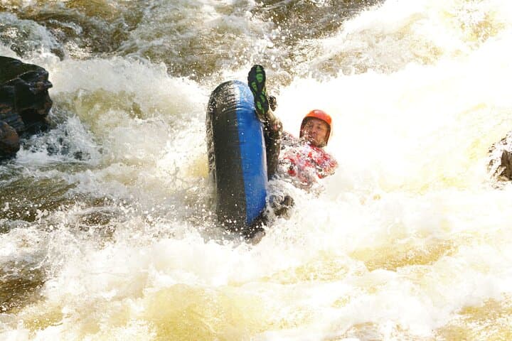 Whitewater River Tubing on the River Dee — Llangollen Rapids Adventure photo 6
