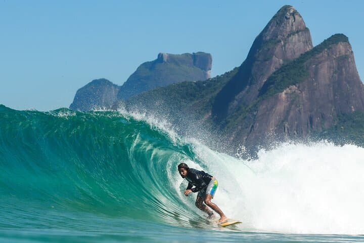 Barra Surf Session: 90-Minute Lessons & Coastal Jeep Stop in Rio