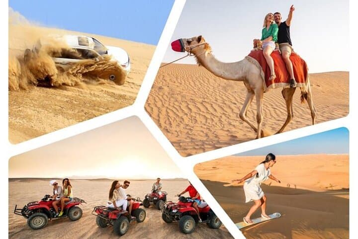 Doha Desert Quad Bike Safari: Dune Bashing, Sandboarding & Camel Ride photo 2