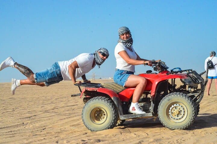 Hurghada VIP Desert Safari: ATV, Buggy & Bedouin BBQ Sunset Experience
