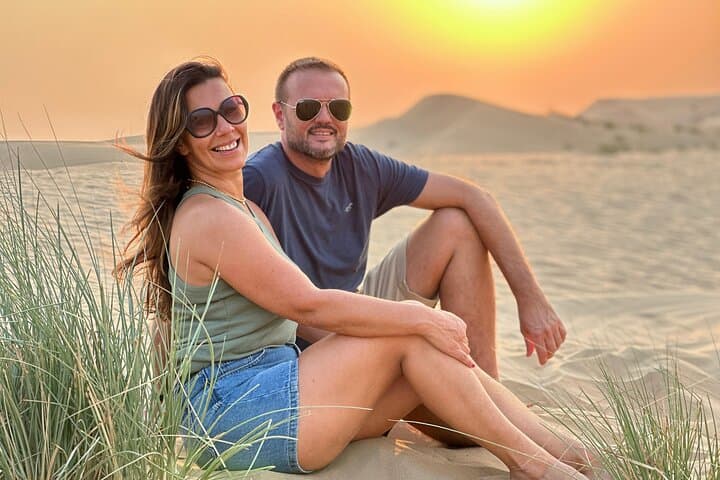 Abu Dhabi Evening Desert Safari: Dune Bashing, Camel Ride & BBQ Under the Stars photo 2
