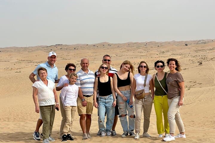 Abu Dhabi Evening Desert Safari: Dune Bashing, Camel Ride & BBQ Under the Stars photo 4