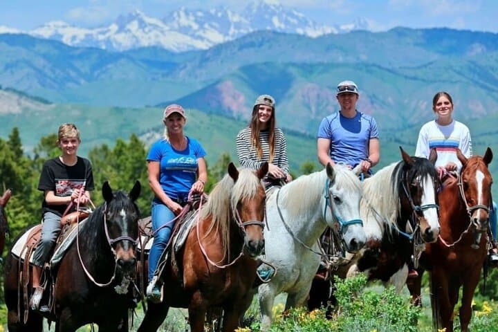 Half-Day Willow Creek Ranch Horseback Ride with Lunch and Teton Views photo 3
