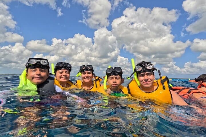 Cozumel Catamaran Snorkel at El Cielo with Open Bar & Beach Lunch photo 2